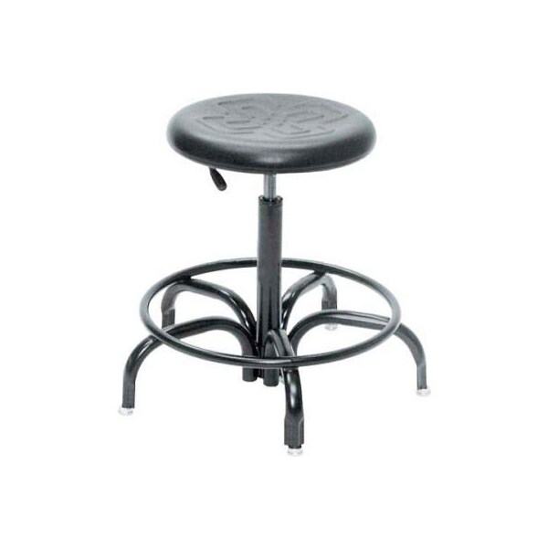 Biofit BioFit Ergonomic Stool - Black Polyurethane Seat - Seat Height Range 20" -27" CXS-M-HG - main